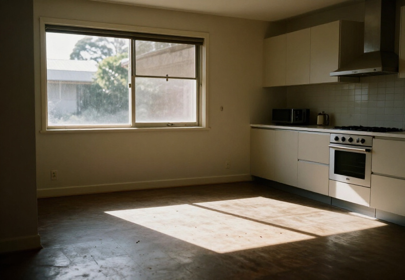 Clean kitchen counter after ant treatment in Kirribilli